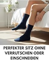 sockenkauf24 10 Paar Socken 100% Baumwolle Herren Damen Komfortbund ohne Naht 10600 WP (Schwarz Navy Jeans 39-42) – Ansicht 6
