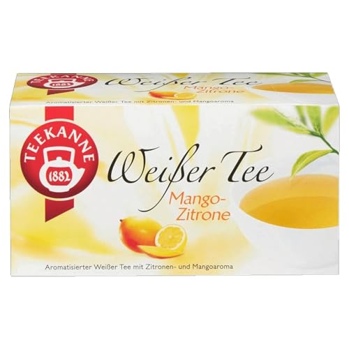 Teekanne Weißer Tee Mango-Zitrone, 20 Teebeutel, 25 g