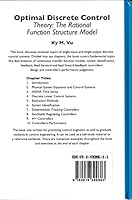 Optimal Discrete Control Theory: The Rational Function Structure Model 0978399609 Book Cover
