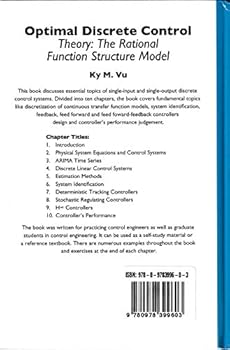 Hardcover Optimal Discrete Control Theory: The Rational Function Structure Model Book