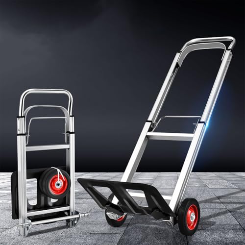Carretilla plegable de aluminio con mango telescópico miniatura 7