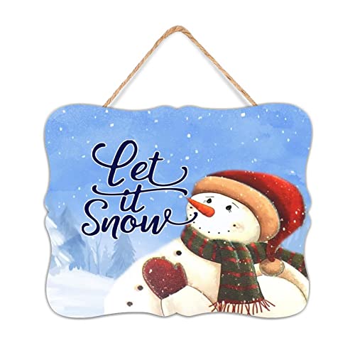 Happy Winter Let It Snow Merry Christmas