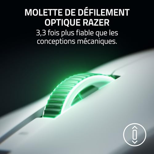 Souris Razer Viper V4 Pro sans Fil Blanche pour Setup Gaming Minimaliste - 6