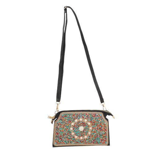 Pochette Bohème Colorée Évite les Tenues Ternes : Sac Soirée Bandoulière Idéal