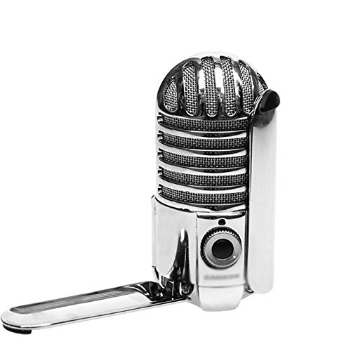 Microphone de studio USB chrome avec pieds pliables et sac de transport - 7