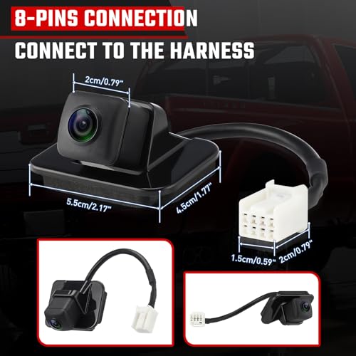 Image of Backup Camera Rear View Camera Fit for Honda Accord 2014 2015 2016 2017 Parking Park Assist Camera Replaces #39530-T2A-A21 39530-T2A-A31 39530-T2A-U110-M2
