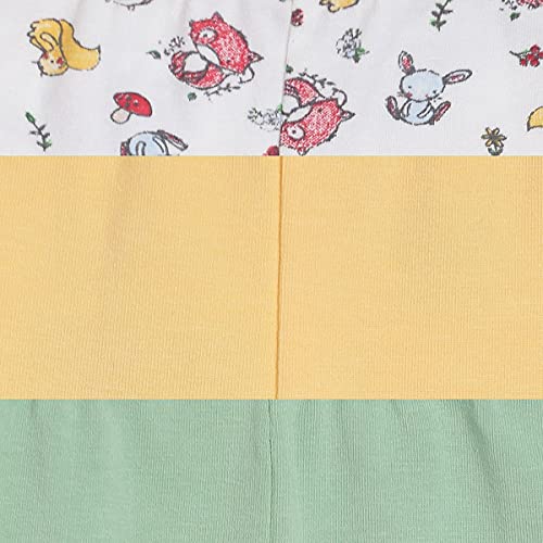 Image of miniklub Girls Pack of 3 Ankle-Length Leggings