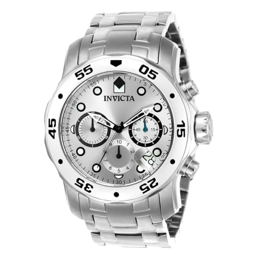 Invicta Men's 0071 Pro Diver Collection Chronograph Stainless Steel Watch