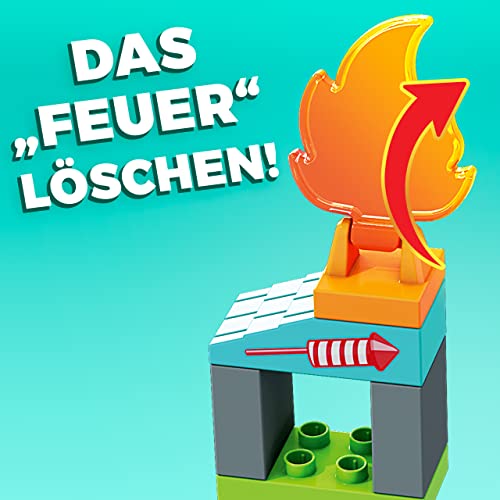 MEGA GYJ01 – Mega Bloks Paw Patrol Feuerwehr Bauset mit 34 Bausteine, Spielset für Kinder ab 3 Jahren – Bild 7