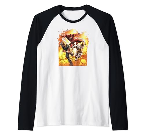Marvel Defenders vêtement imprimé style vintage t-shirt baseball homme