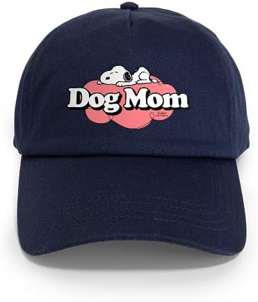 CafePress Snoopy Dog Mom Adjustable Baseball Cap