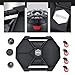 DNA Motoring TOOLS-00200 Automotive Rolling Tool Creeper with Lamp, 4 X 2