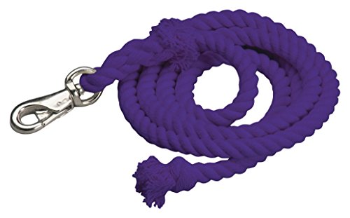 The Colorado Saddlery 8-538 Purple 10' Lead Rope