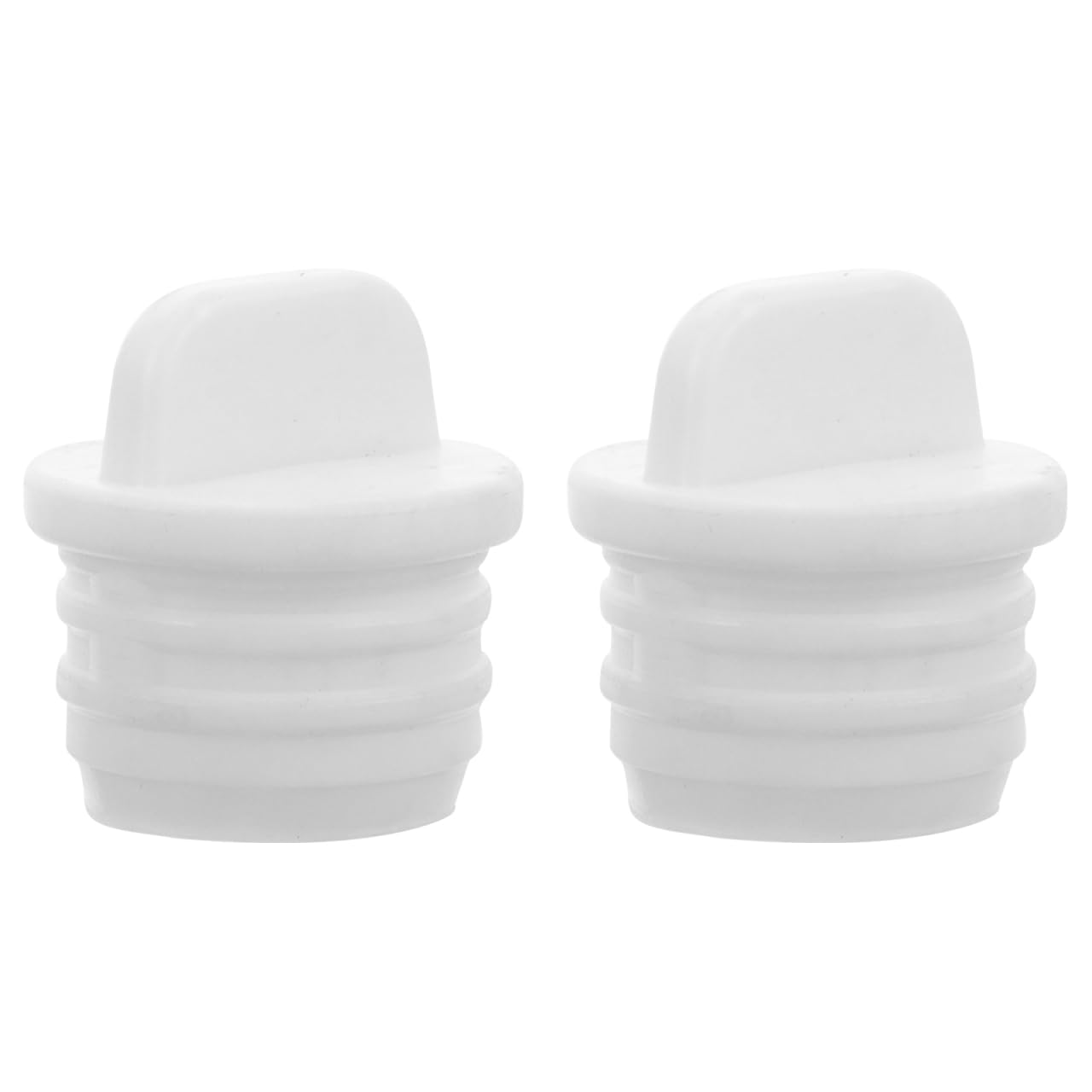 Amosfun 2Pcs Mop Bucket Stopper Plugs Rubber Drain Outlet Sealing Small Leakproof Replacement Accessories 0.98X0.79X0.79In for Cleaning Buckets