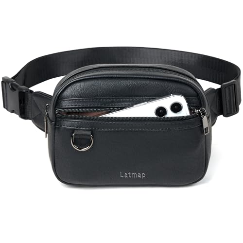 Bolso pequeño para shopping y running riñonera ajustable LATMAP
