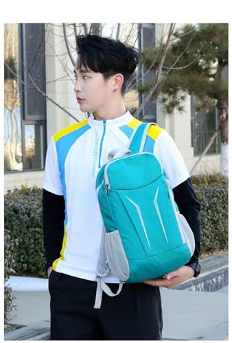 Mochila deportiva ligera impermeable verde miniatura 6