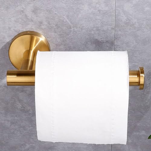 Crochets pour peignoirs or brossé et barres murales compactes pour optimiser une petite douche