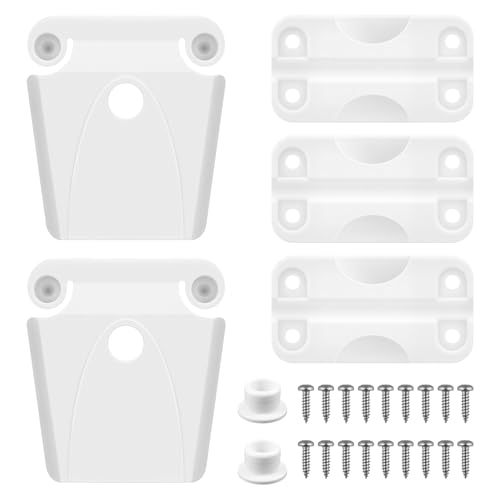 Cooler Hinge and Latch Replacement for Igloo Cooler Latch and Ice Chest Plastic Hinges Replacement Parts Repairing and Replacing Cooler Parts 2 Latches 3 Hinges Latch Post & Screws