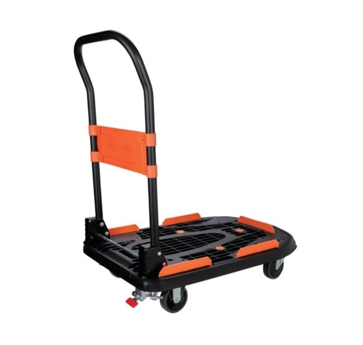 トラスコ中山 樹脂台車 カルティオ (新型) 折畳 スチールストッパー付