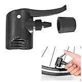 Universal - Pumpenkopf für Luftpumpe und Standpumpen, Ersatz-Dualkopf, Kompatibel mit Beto, Radkoo, Passend für Dunlop-, Schrader- und Prestaventile, Robustes Plastikmaterial