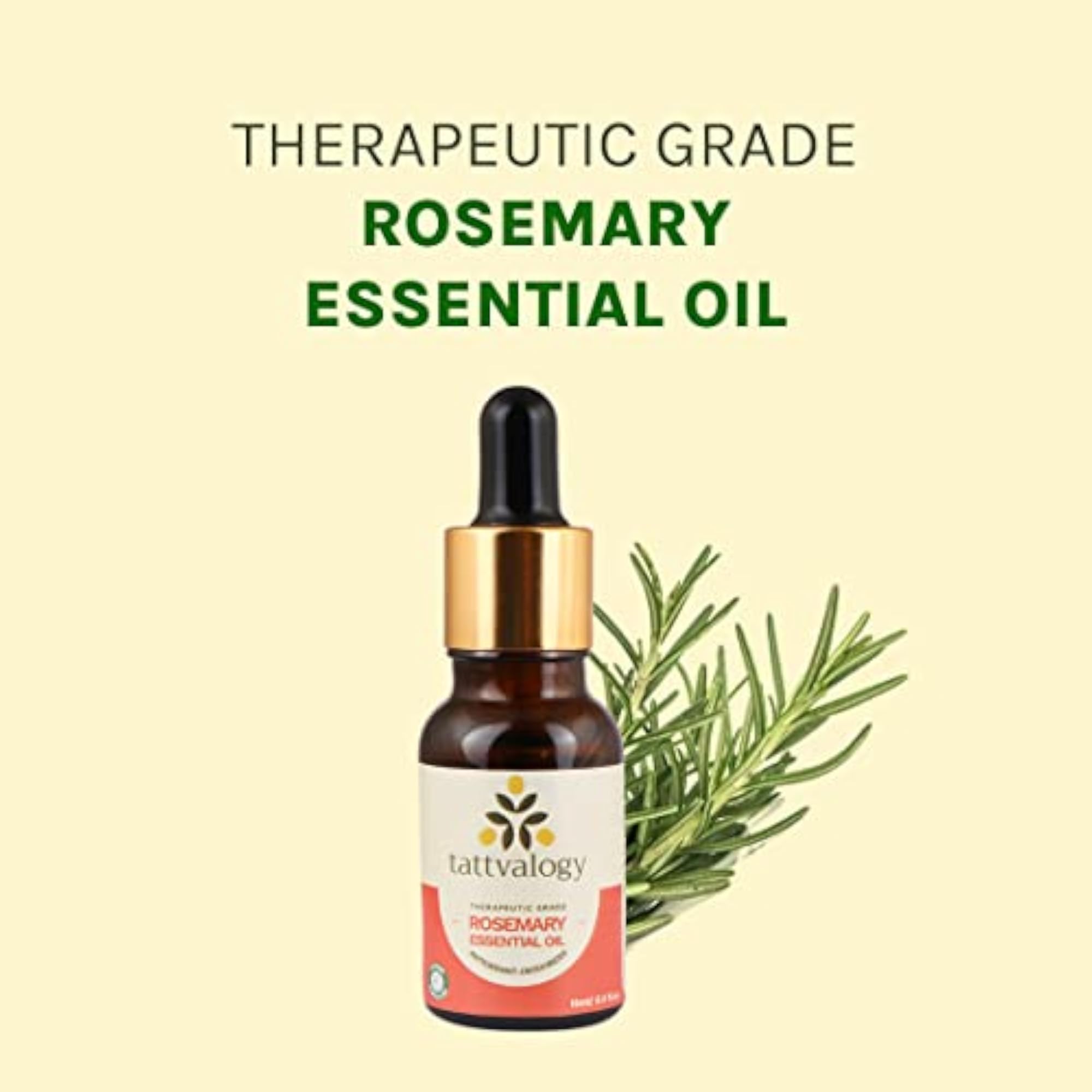 Tattvalogy Rosemary Essential Oil, 15ml