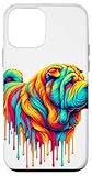 Este diseño Dripping Paint Art Chinese Shar-Pei es perfecto para cualquier propietario de un Shar Pei chino al que le encante tener Shar-Peis chinos.