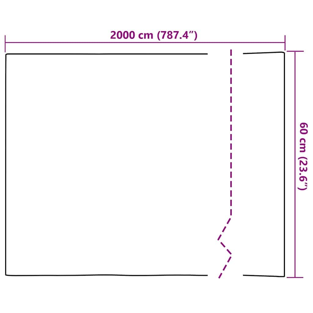 Film Fenetre Givre Autocollant PVC 60 x 2000 cm