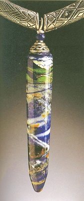 1 lb DichroMagic Jeweler's Scrap Dichroic Glass COE90 Fusible Black DC109