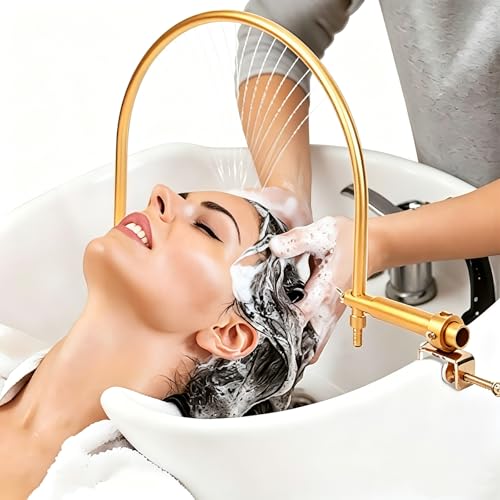 Système de douche arc pour salon de coiffure et shampooing à domicile à 21 trous