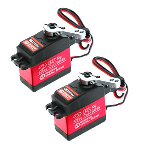 Servomoteur étanche DS3225 25KG à couple élevé et engrenage métallique pour robotique mécanique