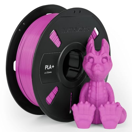 Image of NUMAKERS PLA+ 3D Printer Filament, 1.75mm, Dimensional Accuracy + /- 0.03 mm, 1 kg Spool (2.2 lbs) Compatible with Most FDM Printers (Mauve Purple)