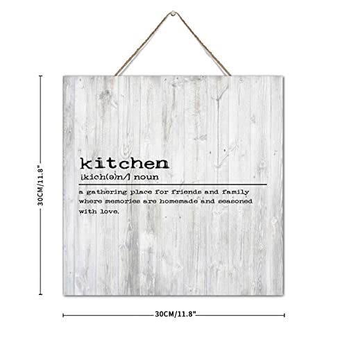 Décoration murale rustique en bois mignonne tableau carré maison