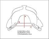 Baumloser Westernsattel WICHITA aus geöltem Büffelleder Sattel - 4