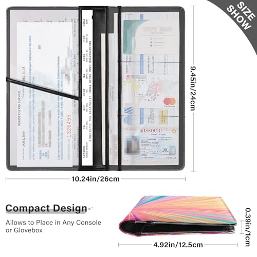 Organizador para Documentos de Auto Plegable miniatura 3