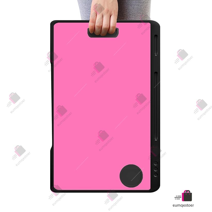 Image of TER Office Table for Home /Writing Desk for Office /Folding Table for School /Folding Study Table /Work from Home -Multipurpose Table-> (B-Pink N COTTED)