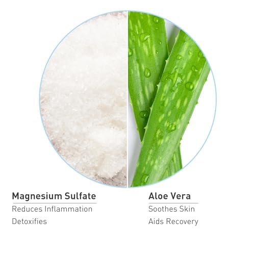 Image of PROcure Epsom Salt Rub Gel - Concentrated Aloe Vera & Essential Oils, 3pk