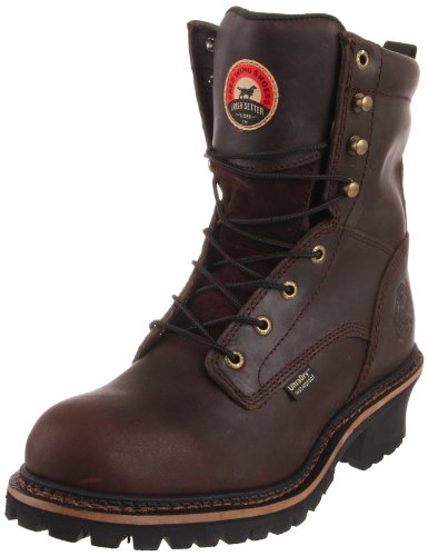 Irish Setter Men's 83808 8" Steel Toe Work Boot, Brown, 12 EE US