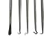 ARTIST'S BEST 6 Pc Spring Hook Set | Stainless Steel Construction | Contains 5 Interchangeable Tips and 1 Handle | Great For Automotive Repairs, Electronic Devices, Jewelry Crafting, or DIY Projects
