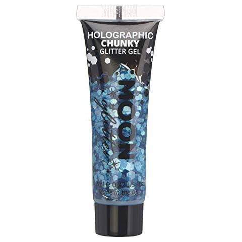 Holographisches Gesichts & Körper Chunky Glitzer Gel von Moon Glitter Cover