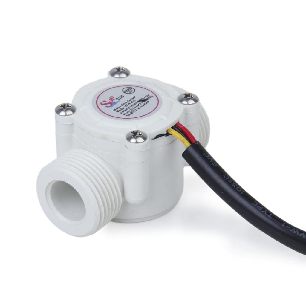 Fashion My Day 3/4" External Threads 1-60L/min Water Flow Sensor Flowmeter Water Control-picture-20