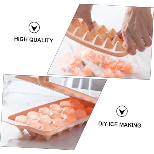 Toyvian 4 piezas moldes para cubitos de hielo de plástico miniatura 3