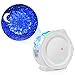 Starry Sky Projector LED Nebula Cloud Night Light 6 Colors Ocean Waving Light 360 Degree Rotation Night Lighting Lamp for Kids Party Birthday Deeply Sleep Starlight Projector