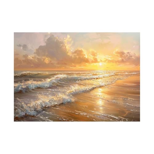Impression d’art mural sur toile de paysage grand format pour salon moderne