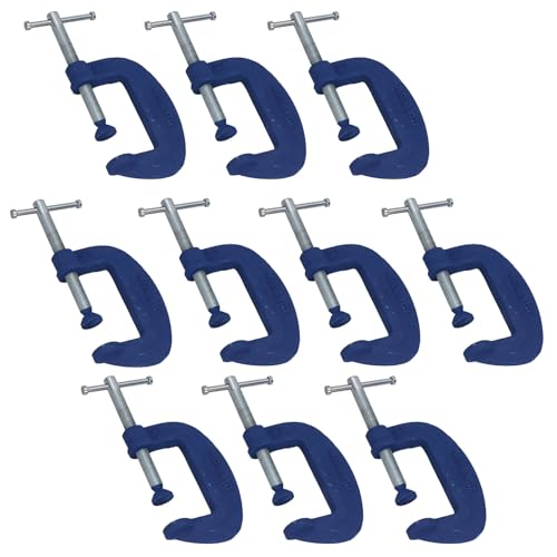 Image of 3" Heavy Duty G Clamp (10 Pack) C Grip Holder Clasp Vice TE295