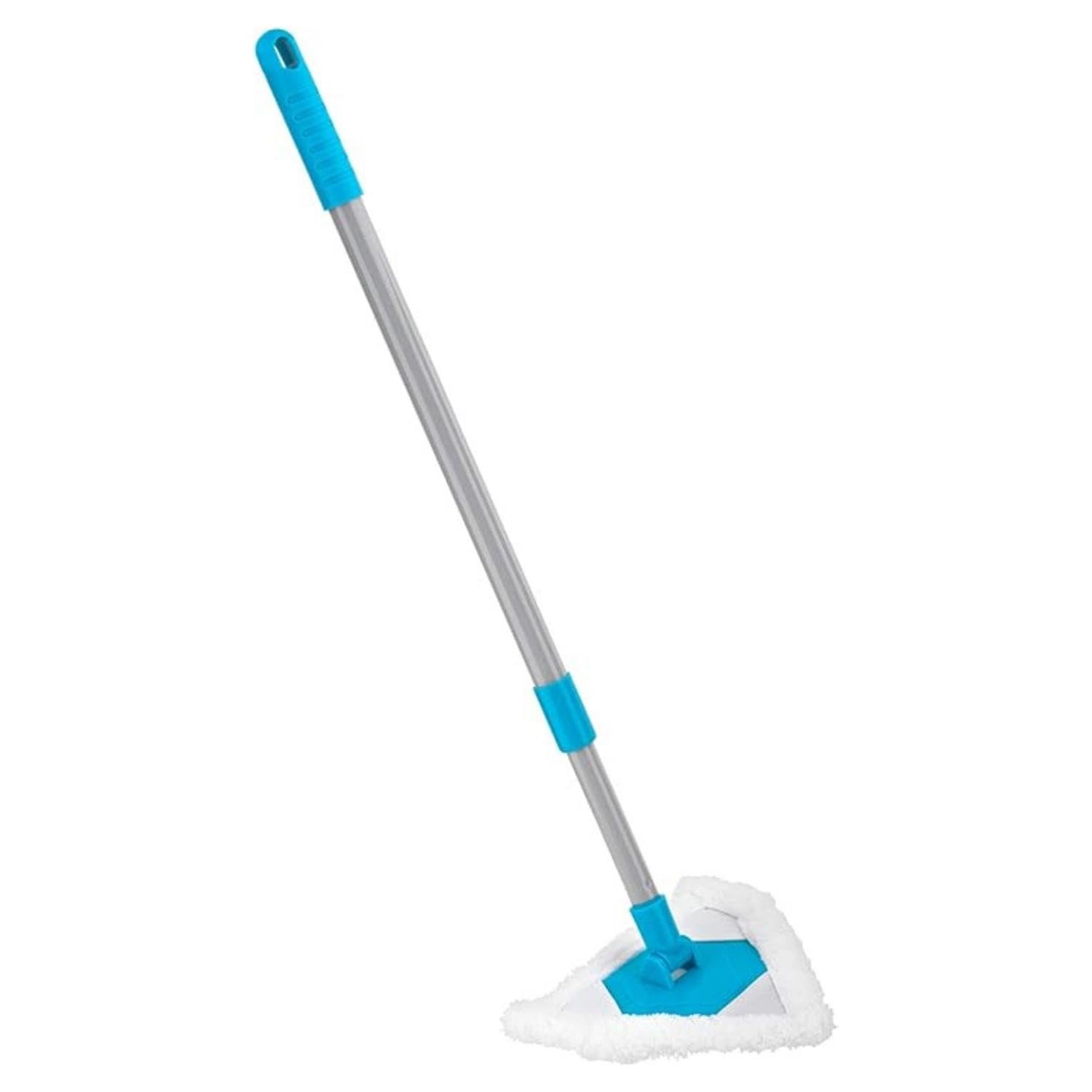 Sponsored Ad – HOMESHOPA Microfibre Triangle Cleaning Mop, Easy Cleaning Mop , Extendable Handle 76-85cm Triangle Mop Cleans Kitchen, Bathroom Floor, Ceiling, Sofa, Corners, Bed Bottom Multipurpose