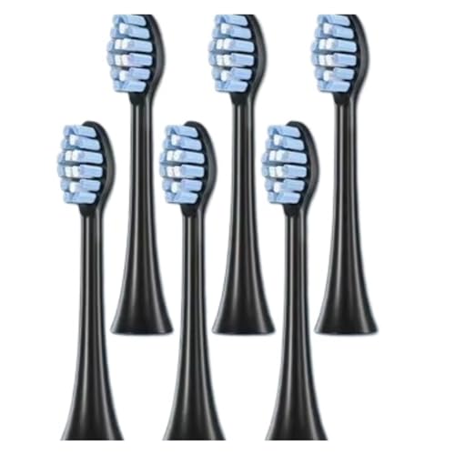 12 �̃u���V�w�b�h�AFLYCO ���u���V�w�b�h TH0 FT7105/FT7106/FT7205 ���j�o�[�T�������p�ƌ݊�������(12 pieces black)
