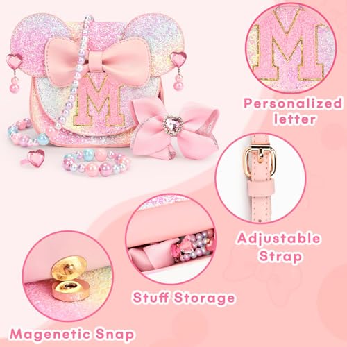 Image of mibasies Toddler Purse Gifts for Girls: 3 Year Old Girl Gifts, Girl Toys Purse Set