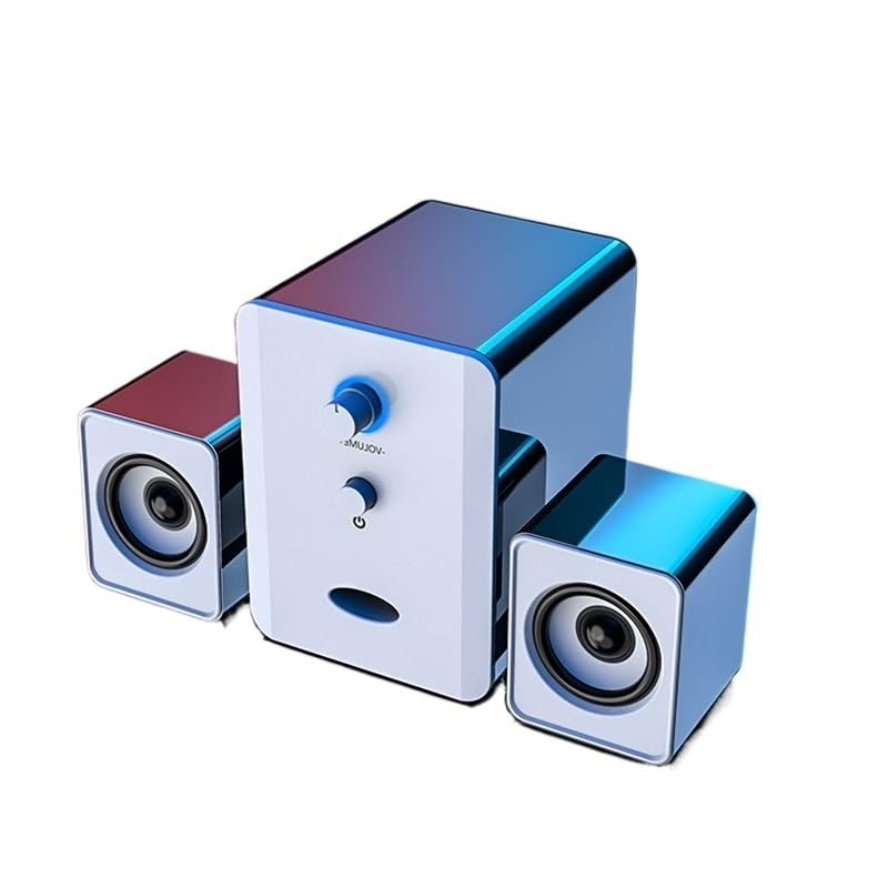 Altoparlante for computer desktop Subwoofer desktop domestico Mini altoparlante cablato Altoparlante piccolo altoparlante 2.1