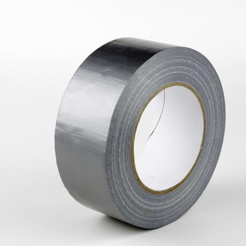 Image of 2 inch x 54yd (50mt) Repair Duct Tape Heavy Duty, High Temperature Sealing and Patching HVAC, Insulation, Repair, Dryer Vent, Airproof, Air Duct Silver Tape | Based in USA (50mt x 50mm)