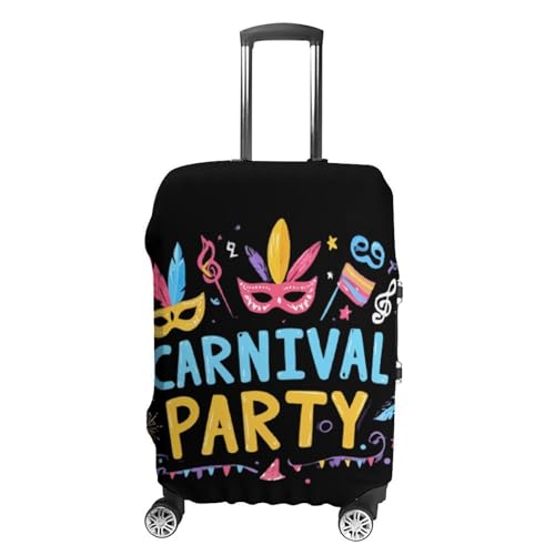 Carnival Party Luggage Covers Washable Travel Suitcase Cover Elastic Baggage Protector